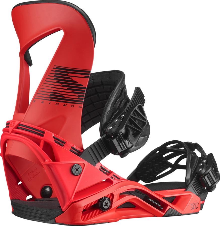 Salomon Hologram Snowboard Binding, M Red 2021